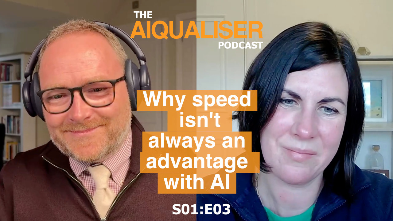 Why speed isn't always an advantage with AI, with Corinne Thomas